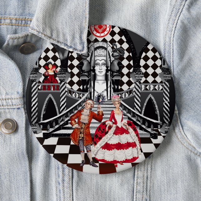 Carnival in a Magical land Button (In Situ)