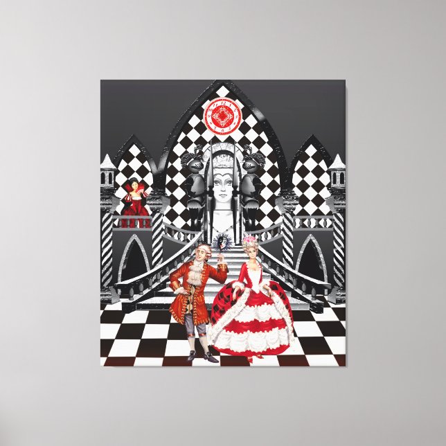 Carnival in a Magical land Canvas Print (Front)