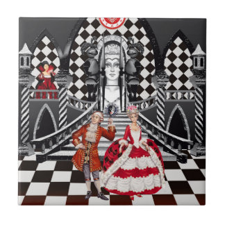 Carnival in a Magical land Ceramic Tile