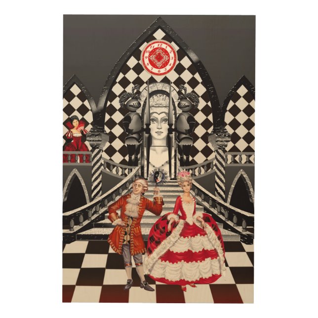 Carnival in a Magical land Wood Wall Art (Front)