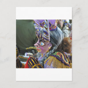 Carnival in Oruro, Bolivia Postcard
