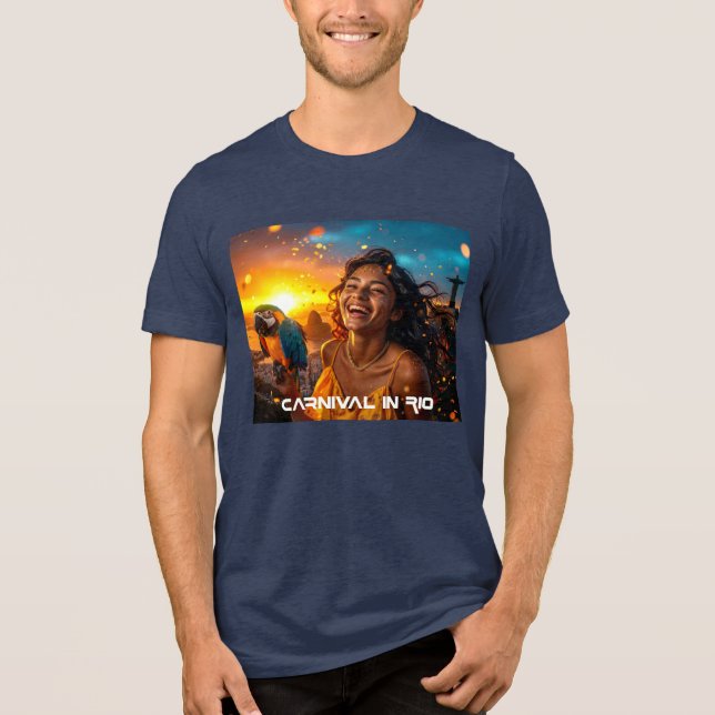 CARNIVAL IN RIO Tri-Blend SHIRT (Front)