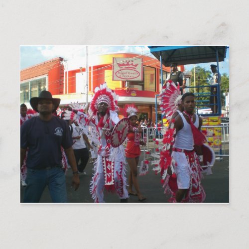 Carnival in San Fernando Trinidad Postcard