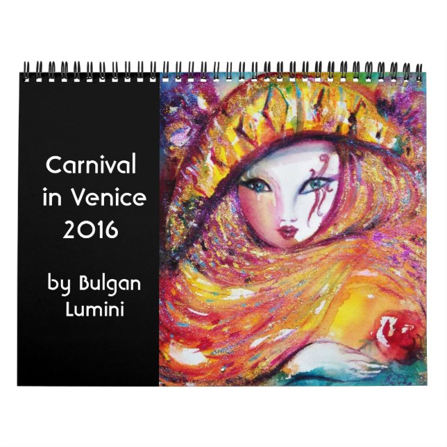 Carnival in Venice 2016 /Dance,Music,Theater Calendar (Cover)
