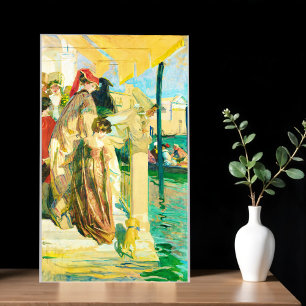 Carnival in Venice, Lucien Simon Poster