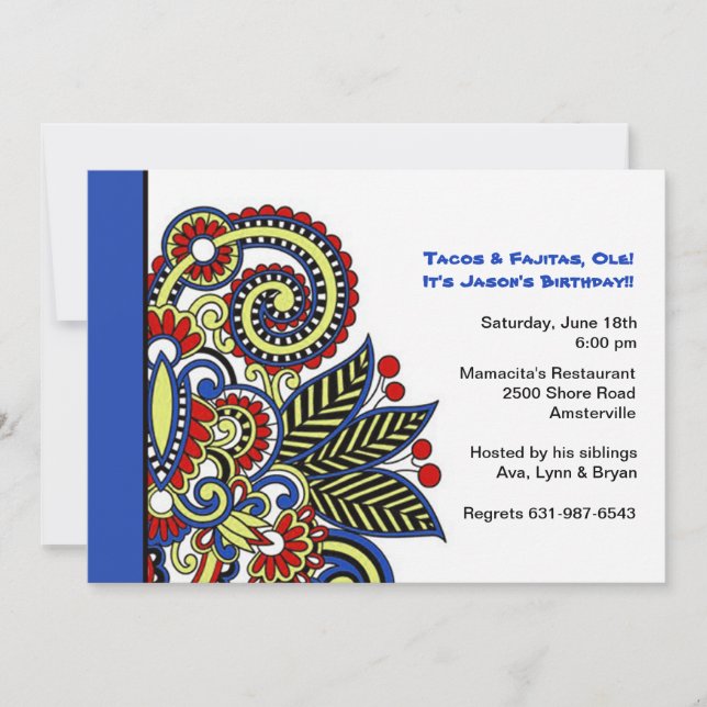 Carnival Invitation (Front)