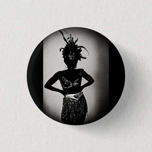 carnival is a b**** pinback button (Front)