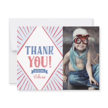 Carnival Kids Photo Thank You Flat Announcement Carnival Kids Photo Thank You Flat Announcement
