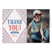 Carnival Kids Photo Thank You Folded (Front Horizontal)