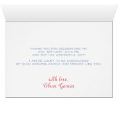 Carnival Kids Photo Thank You Folded (Inside Horizontal (Bottom))