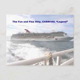 Carnival Legend d Postcard