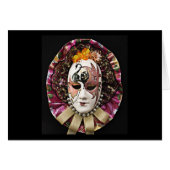 Carnival, Mardis Gras Mask (Front Horizontal)