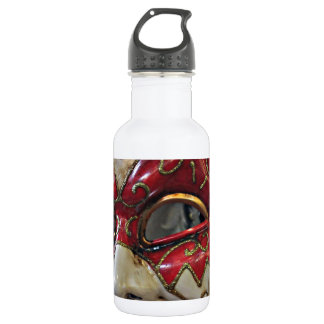 Carnival Mask Design Water Bottle