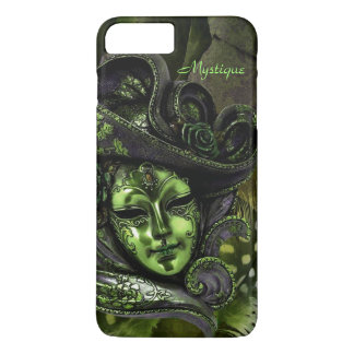 Carnival Mask - Peridot Damask iPhone 7 plus Case