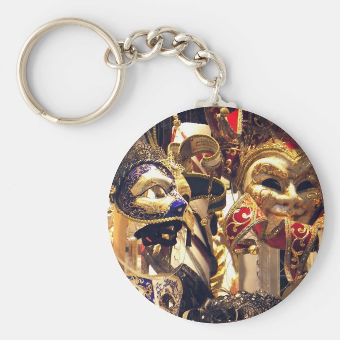 Carnival Masks Venice Keychain