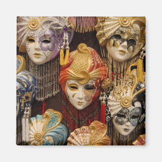 Carnival Masks in Venice Magnet