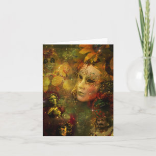 Carnival — New Orleans Mardi Gras Splendor Card