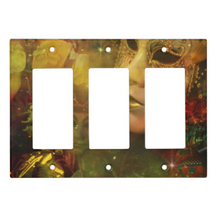 Carnival - New Orleans Mardi Gras Splendor Light Switch Cover