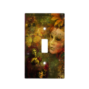 Carnival - New Orleans Mardi Gras Splendor Light Switch Cover