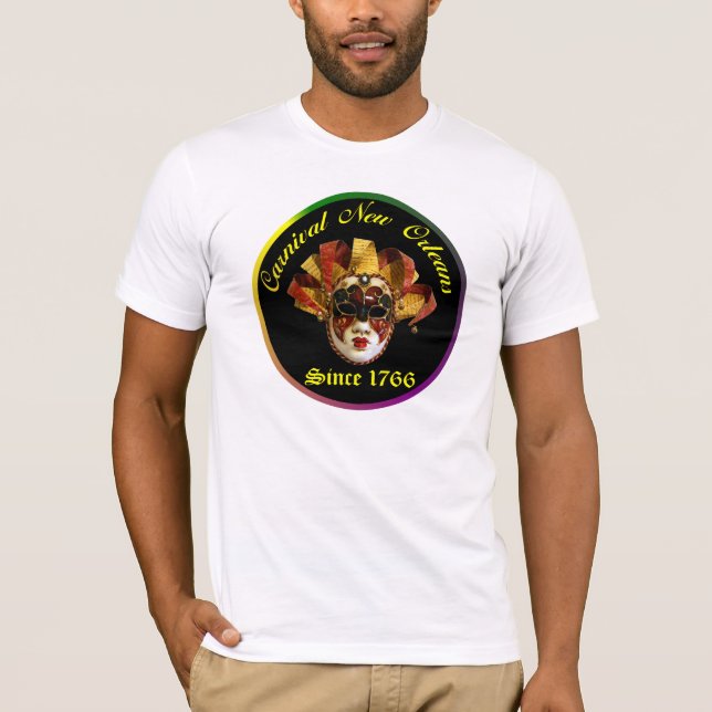 Carnival New Orleans Mardi Gras T-Shirt (Front)