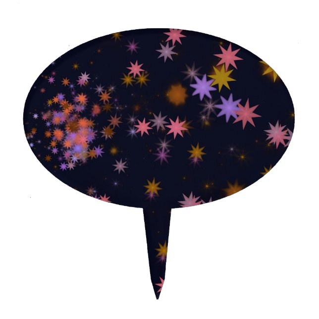 Carnival Night Cake Topper (Front)