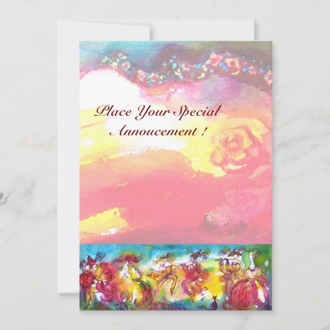 CARNIVAL NIGHT, Mardi Gras Masqureade ,Dance,Music (Front)