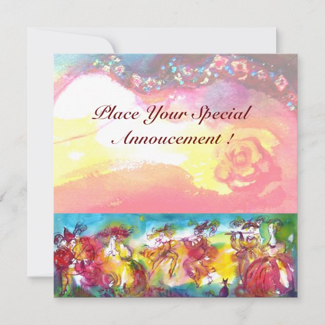 CARNIVAL NIGHT, Mardi Gras Masqureade ,Dance,Music (Front)