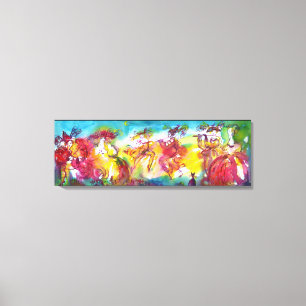 CARNIVAL NIGHT / Venetian Masquerade,Dance Music Canvas Print