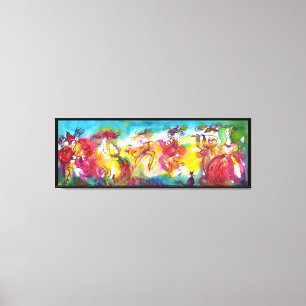 CARNIVAL NIGHT / Venetian Masquerade,Dance Music Canvas Print