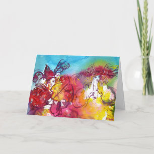 CARNIVAL NIGHT / Venetian Masquerade,,Dance Music Card