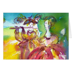 CARNIVAL NIGHT / Venetian Masquerade,,Dance Music Cards