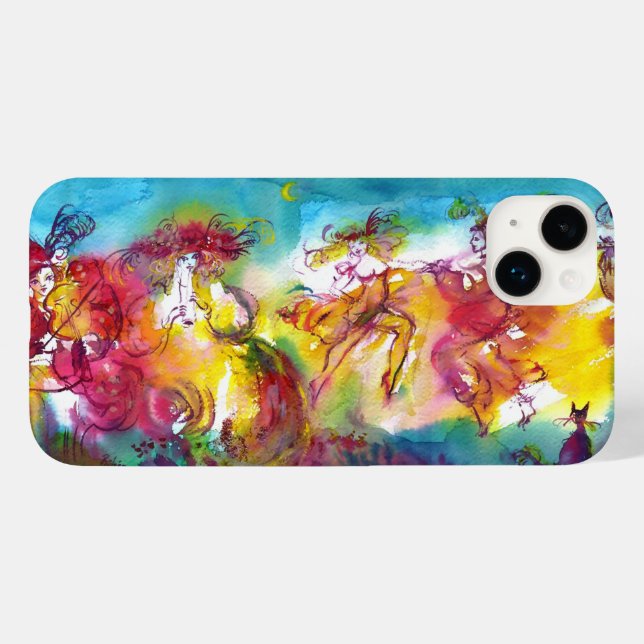 CARNIVAL NIGHT / Venetian Masquerade,Dance Music Case-Mate iPhone Case (Back (Horizontal))