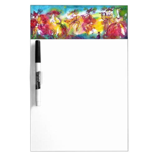 CARNIVAL NIGHT  Venetian MasqueradeDance Music Dry_Erase Board