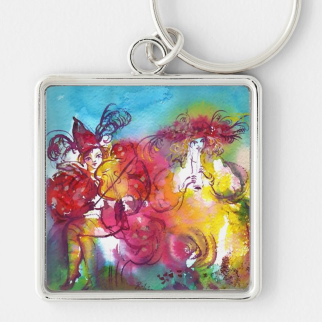 CARNIVAL NIGHT / Venetian Masquerade,Dance Music Keychain (Front)