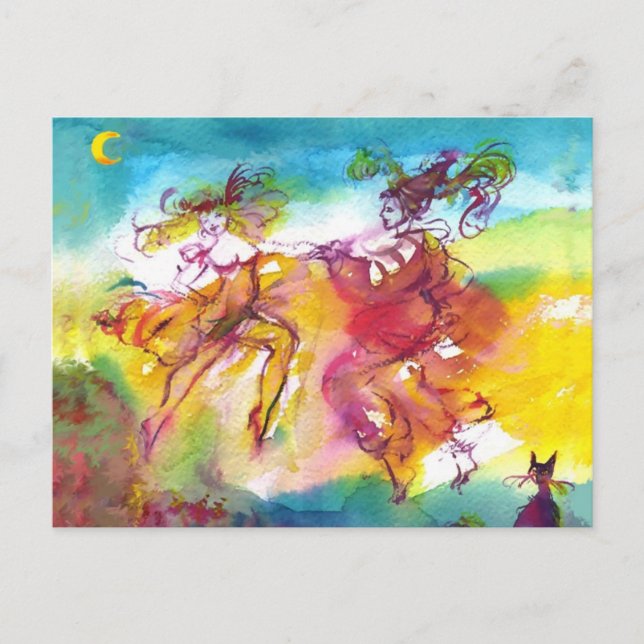 CARNIVAL NIGHT / Venetian Masquerade,,Dance Music Postcard (Front)