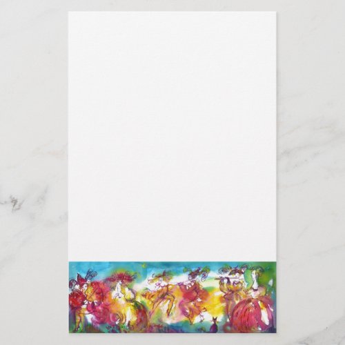 CARNIVAL NIGHT  Venetian MasqueradeDance Music Stationery