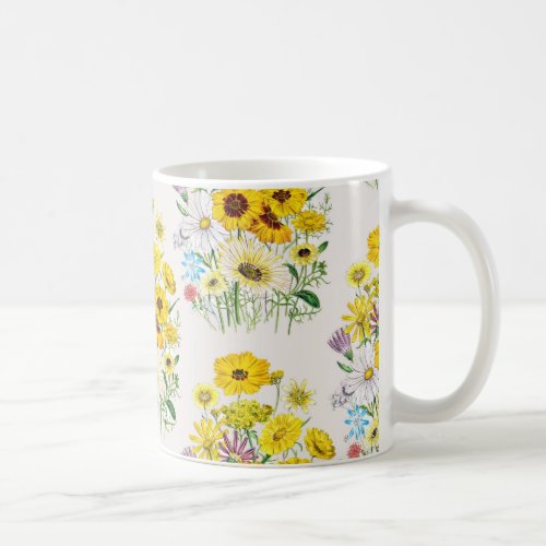 Carnival of flowers coffee mug