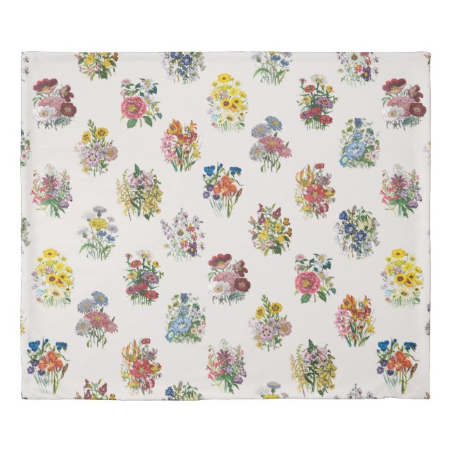 Carnival of flowers duvet cover (Front)
