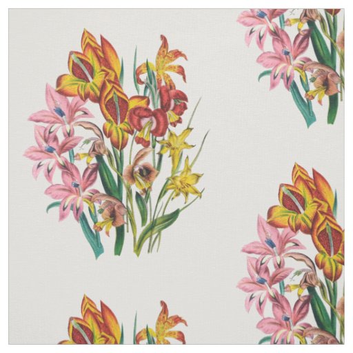 Carnival of flowers fabric