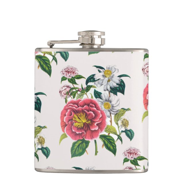 Carnival of flowers flask (Front)