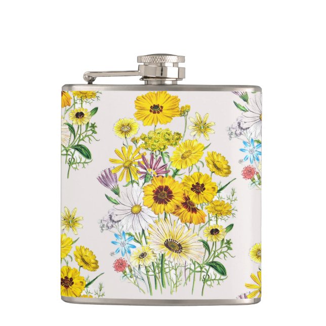 Carnival of flowers flask (Front)