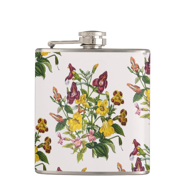 Carnival of flowers flask (Front)
