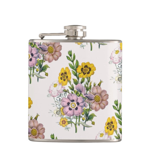 Carnival of flowers flask (Front)