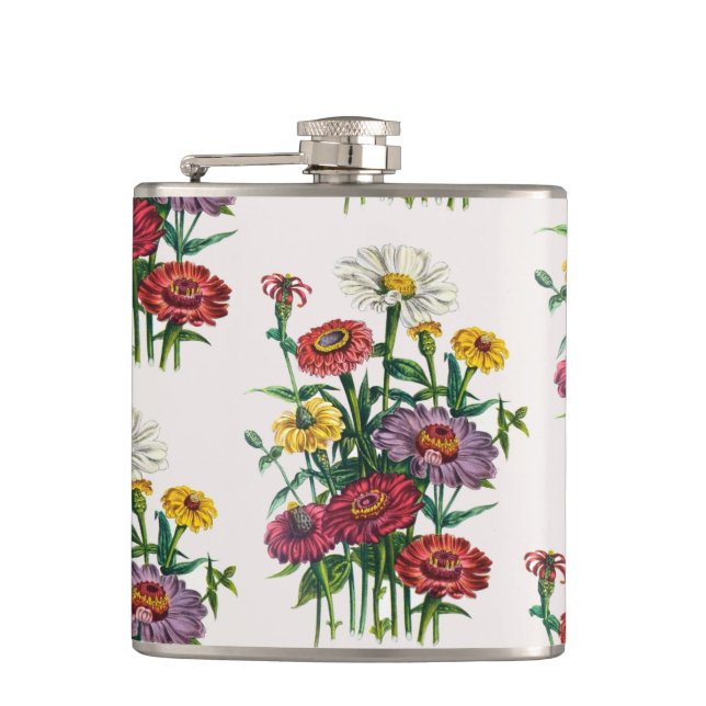 Carnival of flowers flask (Front)