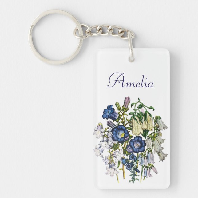 Carnival of flowers keychain (Front)