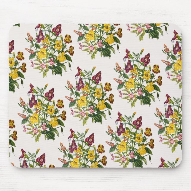 Carnival of flowers mouse pad (Front)