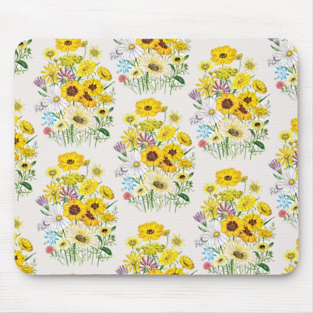 Carnival of flowers mouse pad (Front)