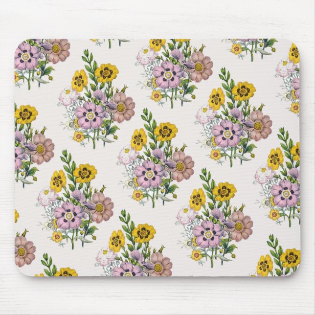 Carnival of flowers mouse pad (Front)
