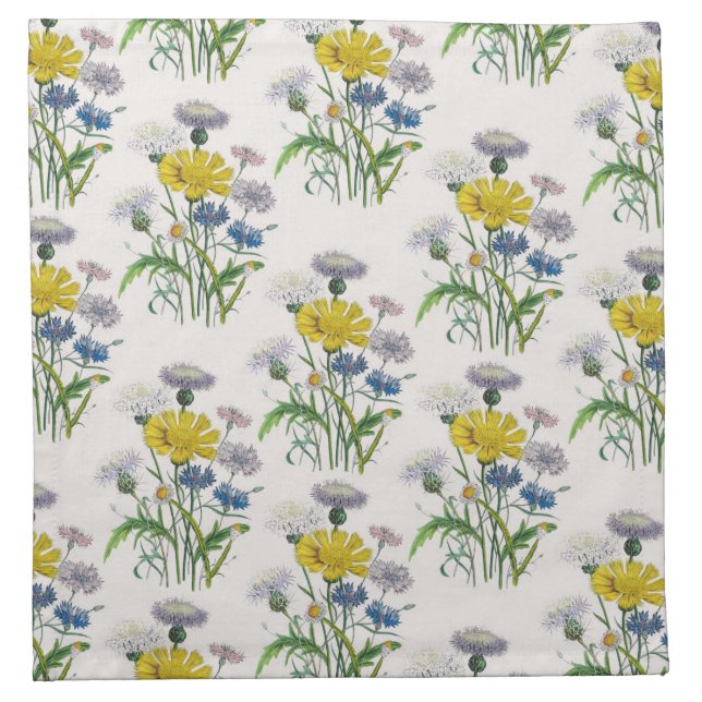 Carnival of Flowers Napkin (Front)