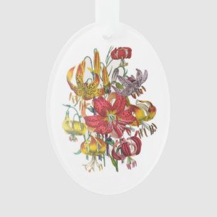Carnival of flowers ornament